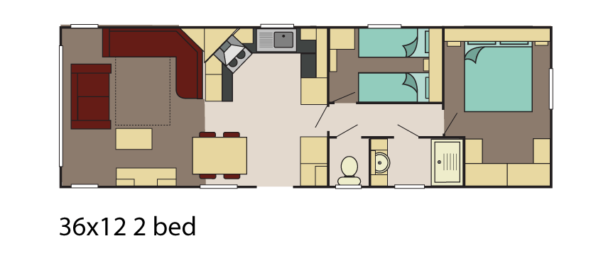 asmara-caravan-36x12 2 bed layout